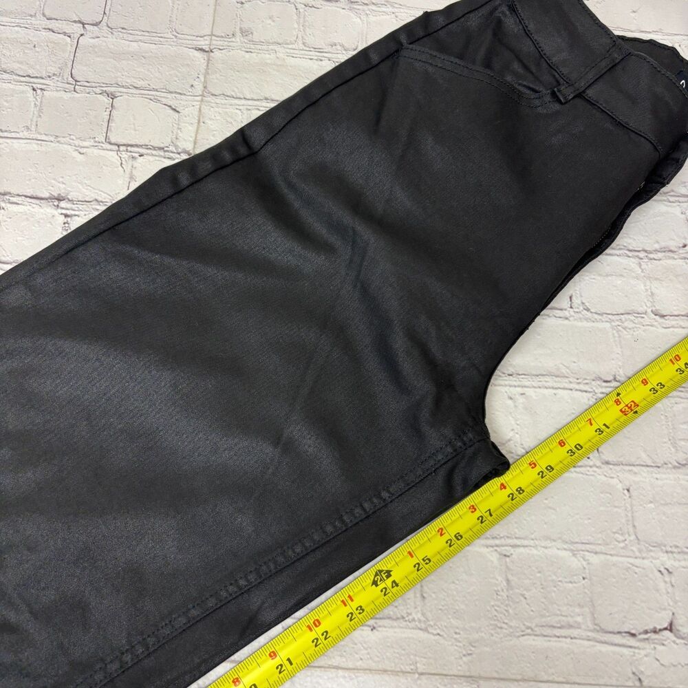 OAT New York Women Wide Leg Jeans Size 8/29 Black Denim D015 -15 - Picture 7 of 16